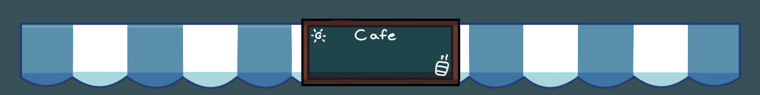 Cafe header thing